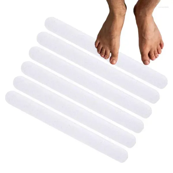 Tapetes de banho Anti-Slip Chuveiro Adesivos Treads Banheira Não Slip Decalques Tiras de Segurança para Escadas Piso