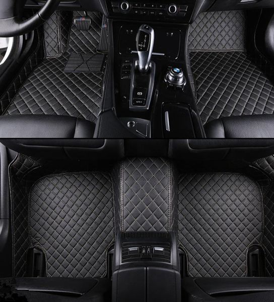 Mercedes Eclass W210 W212013489730 için özel 5 koltuk araba zemin mat