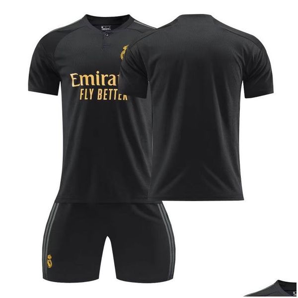 Maglie 2324 Real Madrid Away 1 Stadium Jersey per bambini e annunci Consegna in drop Baby Bambini Abbigliamento premaman Bambini Athletic Out Otatm