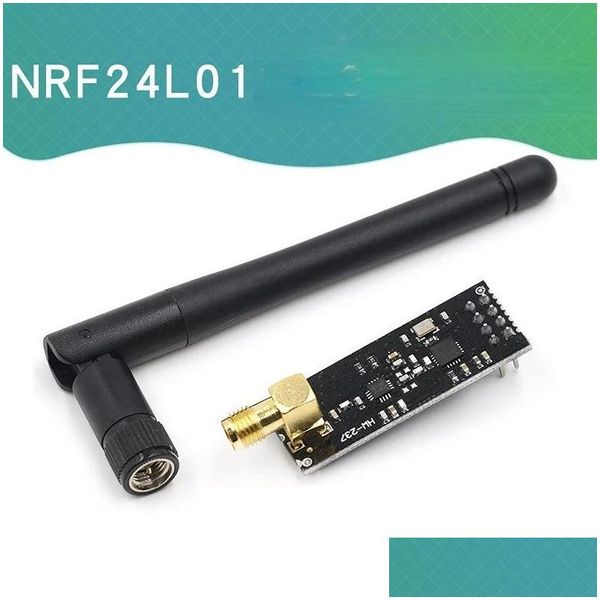 Компьютерные кабели Разъемы Nrf24L01Add2.4G Режим беспроводной передачи данных Nrf24L01 Модернизированный Nrf24L01Addpaaddlna Drop Delivery Compute Ot4Uw