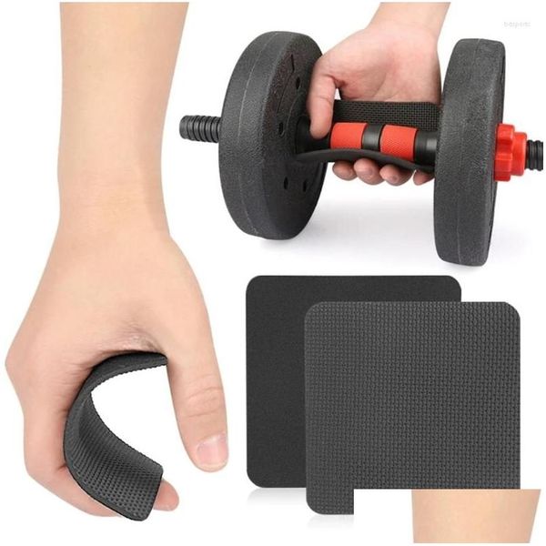 Bilek Desteği 10 PCS Gym Ele Kavrama Halter Pl Yukarı kaldırma Eldiven Terli Damla Teslimat Sporları Dışarıda Atletik Açık Accs Ottcr