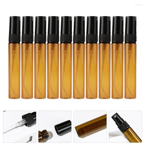 Garrafas de armazenamento 20 pcs vazio perfume garrafa névoa spray atomizador vidro mini recipiente perfumador