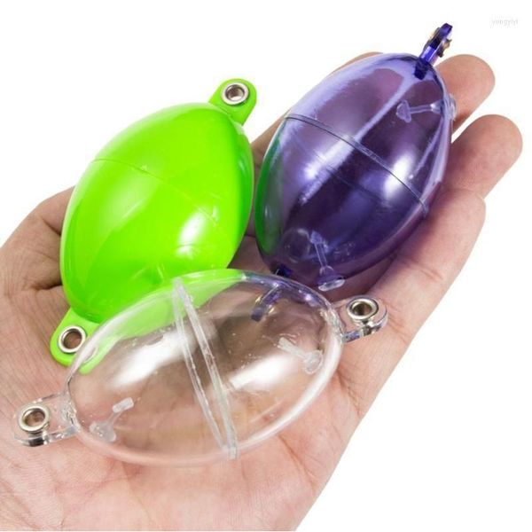 Acessórios de pesca 5 pcs bolha flutua mar carpa controlador de superfície grossa usar cauda curta com barriga grande espessa sete estrelas driftfishin dhbaa