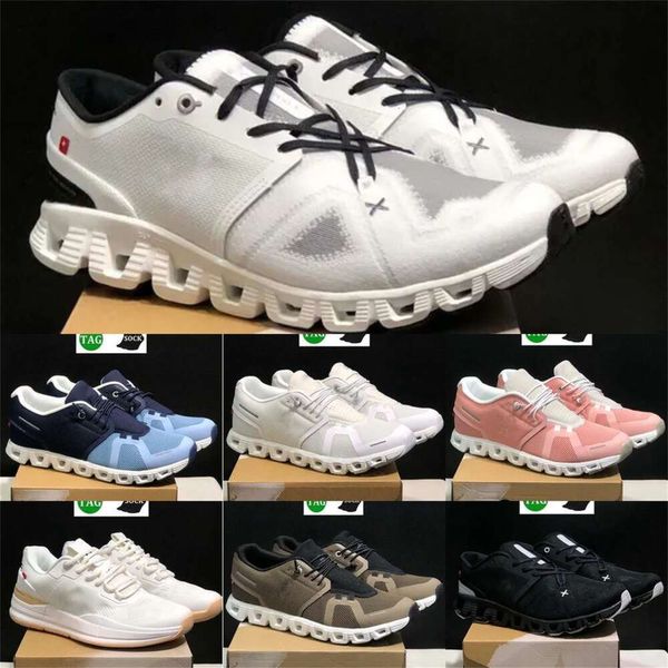 2024 0N Cloud Shoes Treinadores Running Cloud 5 X Sapatos Casuais Federer Mens Nova Cloudnovas Cloudrunner Form Tenis 3 Shift Preto Branco Cloudswi