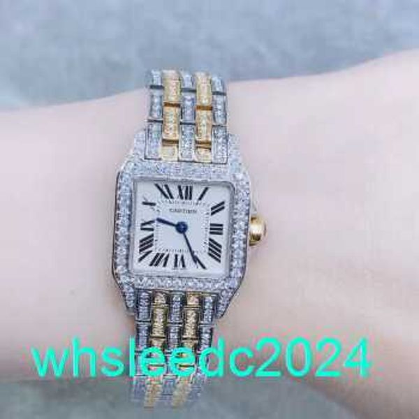 Class Watches Carters Sandu Series Damenuhr, Stahlgürtel, Diamant, voller Stern, formelle Mode, Luxus, Freizeit, Schweizer Luxusuhr W25066z6 HBGW