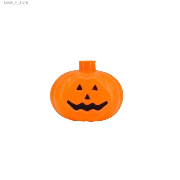 Stringhe LED Led Pumpkinlights Luci della stringa di Halloween Decorazione per la casa e l'esterno Sfarfallio 10 pezzi Luce arancione 5 Ft / 10ft YQ240401