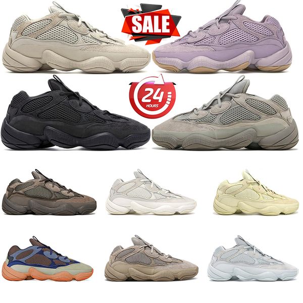 Scarpe da corsa 500 500s Utility Nero Osso Bianco Cenere Grigio Argilla Marrone Granito Sale Soft Vision Taupe Light Blush sneakers da donna da uomo