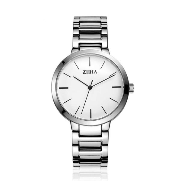 Casal CEAN Fashion Fashion Feminino Banda de aço à prova d'água Banda de movimentos japoneses masculino Minimalist Watch