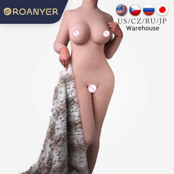 Cuscinetto per il seno Roanyer Crossdresser Realistico intero Body in silicone C H Coppa Tette finte con braccia Forme del seno Trans Transgender Drag Queen 240330