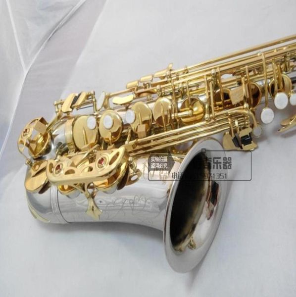 Super Action 80 Serie II Chiave d'oro Sassofono contralto Mib Tune 802 Modello E Sax piatto con ance Bocchino Custodia Professional6427670