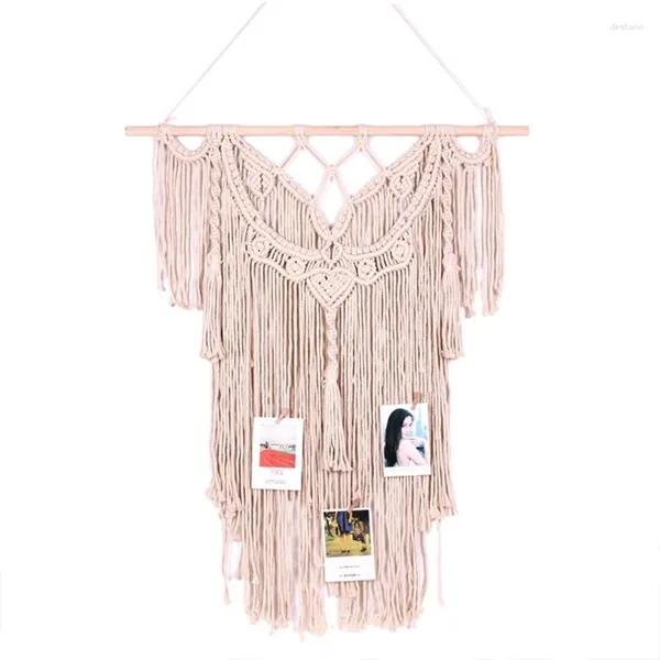 Tapeçarias boho macrame parede pendurado tapeçaria medidor elétrico sombreamento moderno boêmio decoração para casa apartamento dropship