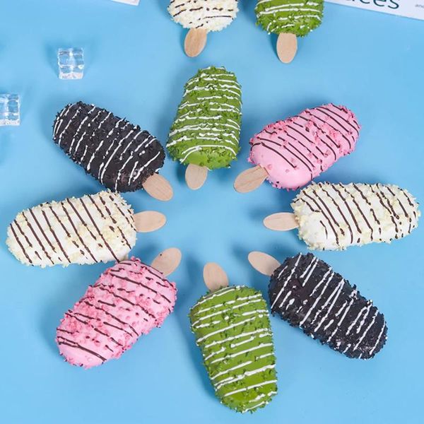 Fiori decorativi 1 pz modello di gelato simulato decorazione pubblicitaria gelato gelato display cono simulazione prop stampo