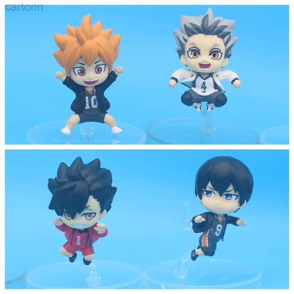 Anime Manga Japão Haikyuu Figuras Hinata Shoyo Tobio Kageyama Modelos Anime Brinquedos para Presente 240401