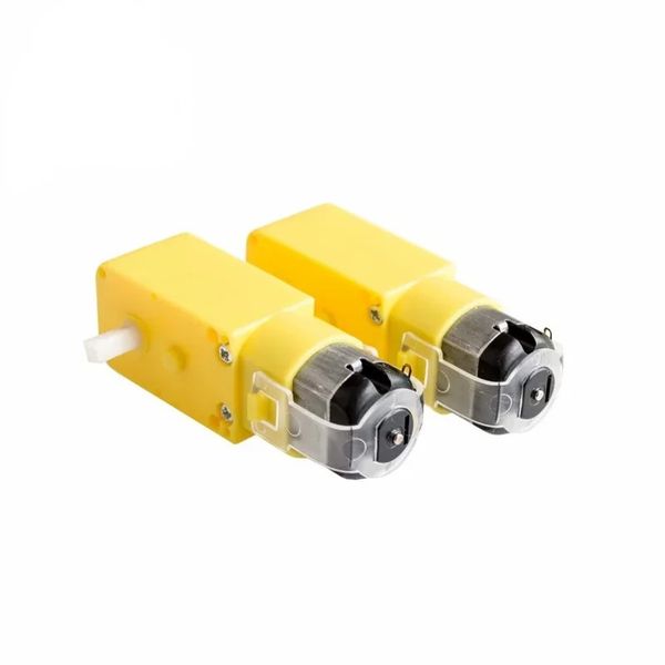 Новый 2024 1PCS TT Двигатель DC 3V-12V двигатель с двумя валами Micro Mini 130 Reducer Elect