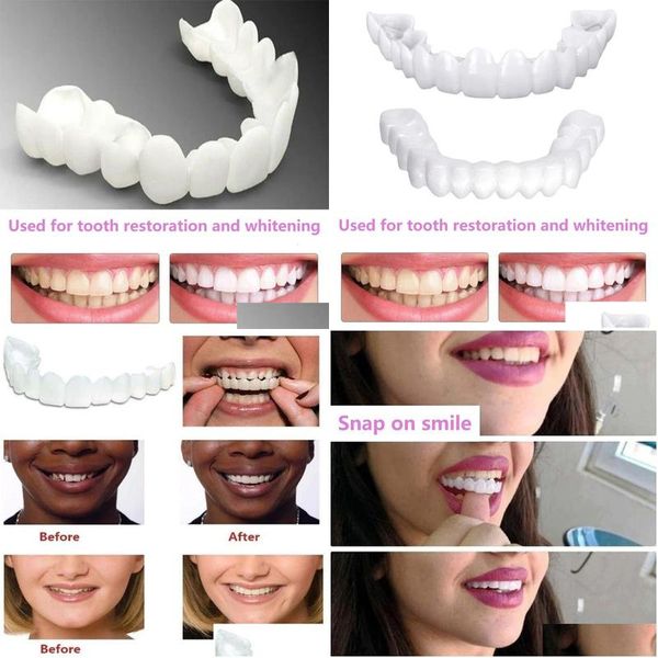 Outras higiene oral Brace dental False BRACES DENTES ER SIMAÇÃO DE CASADA CORREÇÃO DE BELAÇÃO SHA REPARO DE DEFETO DAPA DA DRIA DE VENDO DHN6U