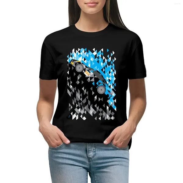 Damen Polos Dempsey Proton Racing Premium T-Shirt T-Shirts Süße Kleidung Kawaii T-Shirt für Frauen