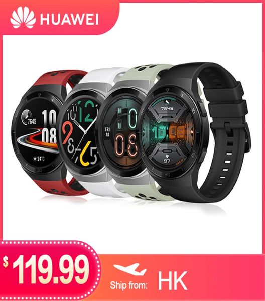 Chegada New Huawei Watch 2e 139quot AMOLED 5ATM SMART 2 semanas de tempo assistindo GT Lite original NFC 100 Sport 3891020 389