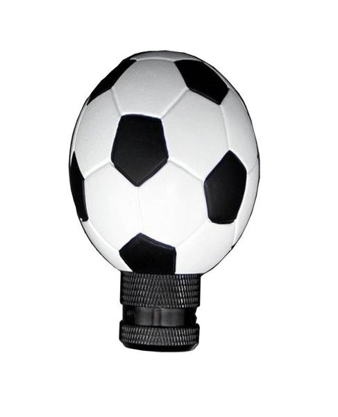 Leva del pomello del cambio stile pallone da calcio a forma di calcio per camion per auto6041667