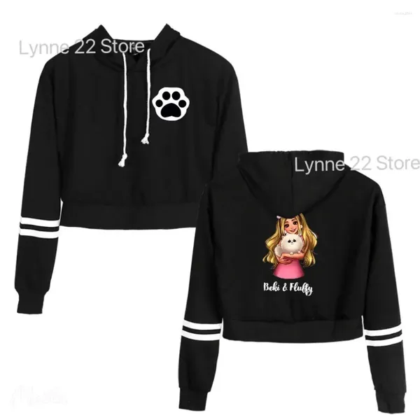 Kadın Hoodies Hoodie Kadın Rebekah Kanat Hayranları Harajuku Giysileri Bel Cap Seksi Sweatshirt Cosplay Kazak Kadın Kız