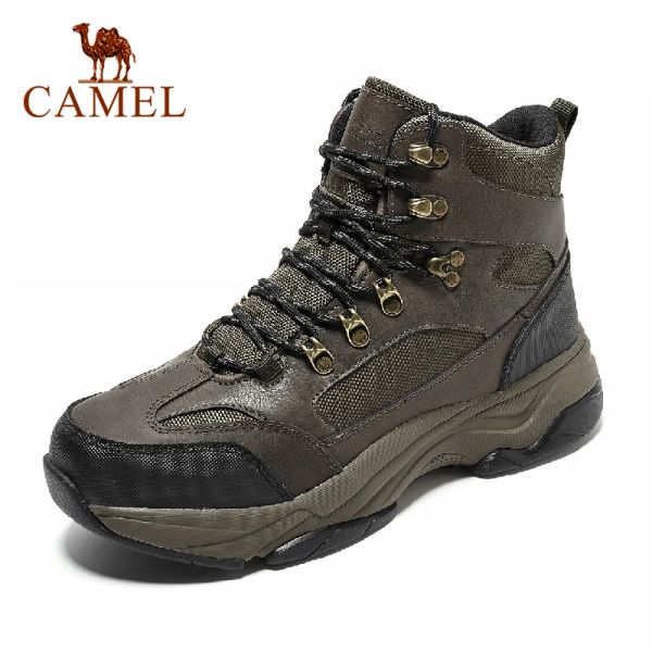 Stivali CAMEL UFFICIALE SCARPE DELL'AMPITO ORIGINALI ORIGINALI SCARPE IN MOPERCHE INFERIORE SCHETTORI OUTDOOR TROKKING STICHE PERCHIO