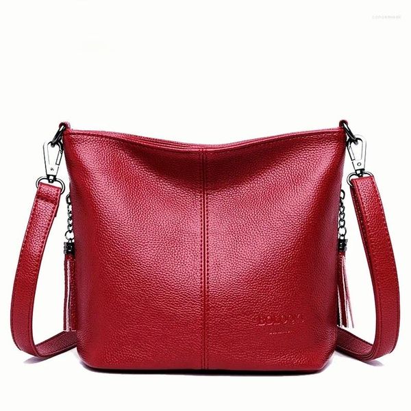 Tasche Damen Hand Umhängetaschen Für Frauen 2024 Luxus Handtaschen Sacs Tas Leder Schulter Tote Designer Bolsa Feminina