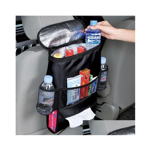 Organizzatore per auto Supporto per sedile posteriore all'ingrosso Mti-Pocket Borsa da viaggio per appendere Borsa di alta qualità H210758 Consegna a domicilio Automobili Motorcyc Otq3K