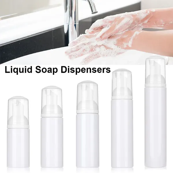 Bottiglie di stoccaggio Shampoo Gel doccia Disinfettante per le mani in plastica Contenitore per pompa Dispenser di sapone per bottiglia di schiuma liquida