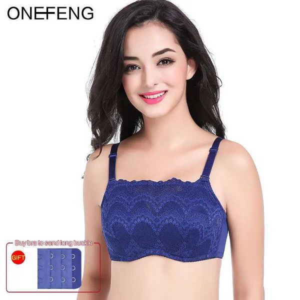 Almofada de mama Onefeng 6023 75-95 ABC Boobs forma roupa interior mastectomia sutiã feminino projetado com bolsos para prótese de mama de silicone 240330