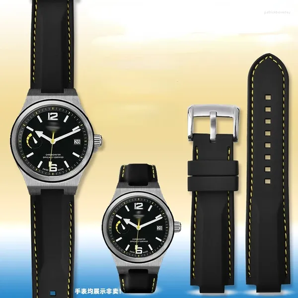 Assista Bandas Silicone Strap para North Flag Série Única M91210N Esportes À Prova D 'Água Macia Confortável Watchband Acessórios 22mm