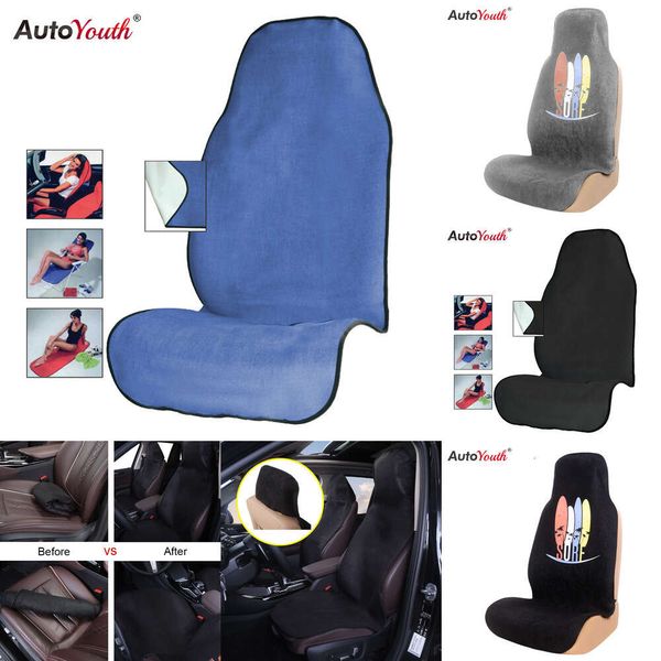 AUTOYOUTH Handtuch Autositzbezug Schwarz für Sportler Fiess Fitnessstudio Laufen Strand Schwimmen Outdoor Ford AUDI für IVECO