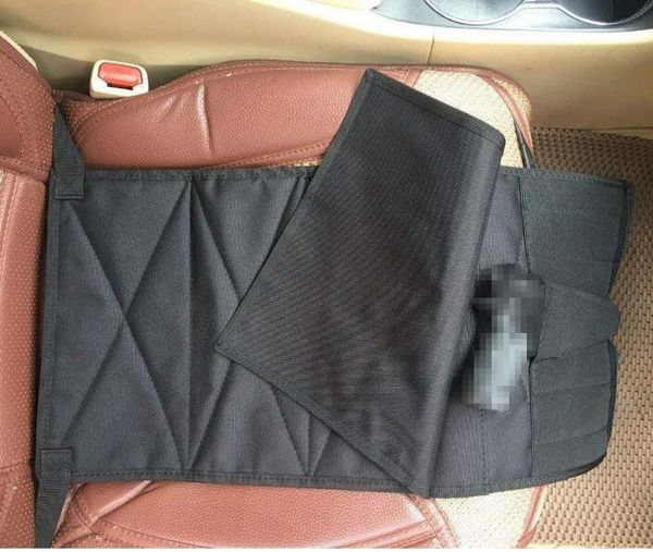 Evrensel gizli araba koltuk tabanca kılıfı mollo araba çantası taktik aksesuar çantası görünmez tabanca kılıfı
