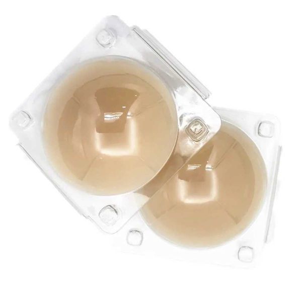 Cuscinetti per il seno 100 PAIA Copricapezzoli in silicone riutilizzabili invisibili Copricapezzoli autoadesivi per il seno Reggiseno per il petto in tinta unita Adesivi per tappetini per pasticcini per donna 240330