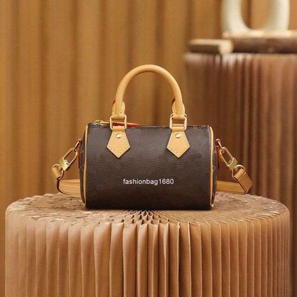 Abendtaschen Replika-Designer-Einkaufstasche, luxuriöse tonnenförmige Schulterhandtaschen, Kunstwerk, Mini-Box, Umhängetaschen mit Reißverschluss, 16 cm