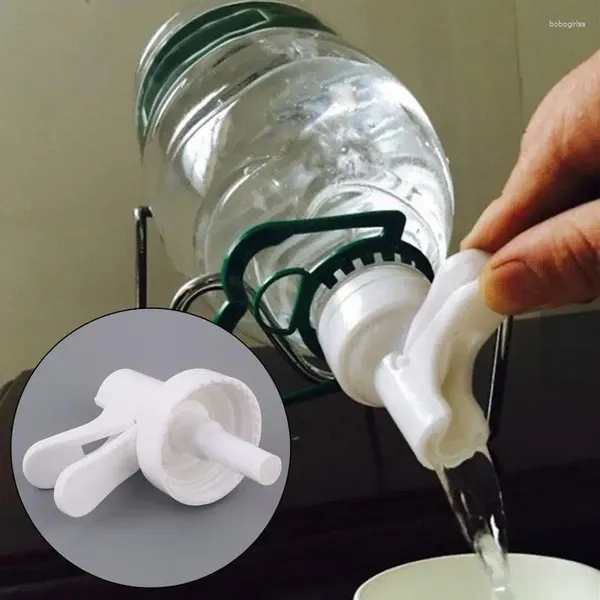 Rubinetti per lavandino del bagno Distributore d'acqua piccolo in plastica portatile riutilizzabile con borraccia filettata per feste in campeggio Caccia all'aperto