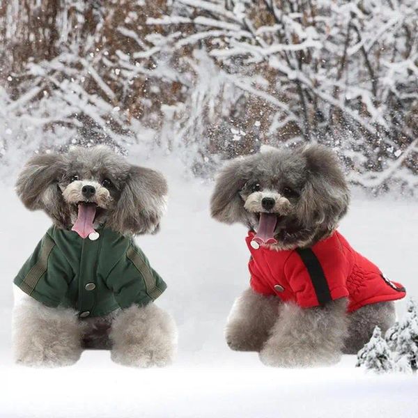 Felpa con cappuccio in pile per abbigliamento per cani per piccola giacca antivento con cappuccio Cappotti invernali per cuccioli Cani con cappuccio Passeggiate Escursionismo Viaggi