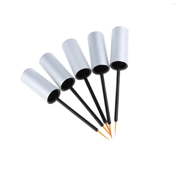 Garrafas de armazenamento 5 PCS Maquiagem Vazia Caneta Delineador Tubo Líquido Eye Liner Conjunto de Recipientes Cosméticos