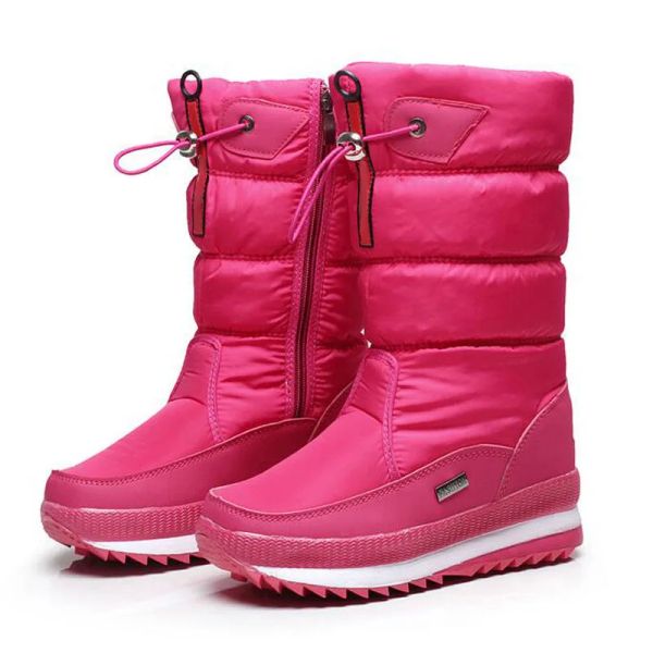 Sapatos New Women's Boots Plataforma Sapatos de inverno