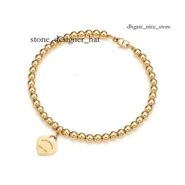 Tiffancy bilezik kalp şeklindeki dişi kalınlaşmış gümüş dip kız arkadaşı hediyelik eşya hediye moda cazibesi tasarımerjewelry 9243 Tiffanybracelet 5501