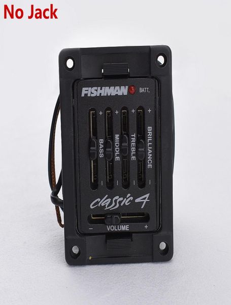 Liquidazione Originale Genuino USA Fishman Classic 4 4T EQ Pickup per Chitarra Acustica Preamplificatore Ampio Pickups1536162