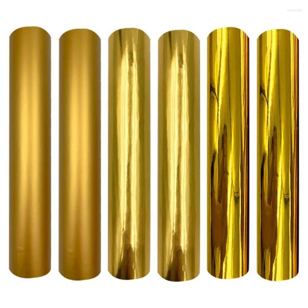 Adesivos de janela Gold Series Gold Adesivo Craft 6pcs 12 