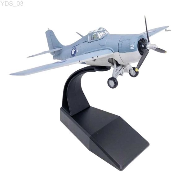 Aeronave Modle US Plane Modelo 1 72 Escala 3D Liga Simulação Ornamento Modelo de Lutador Brinquedo para Sala de Estar Casa Decoração de Mesa Acessório YQ240401