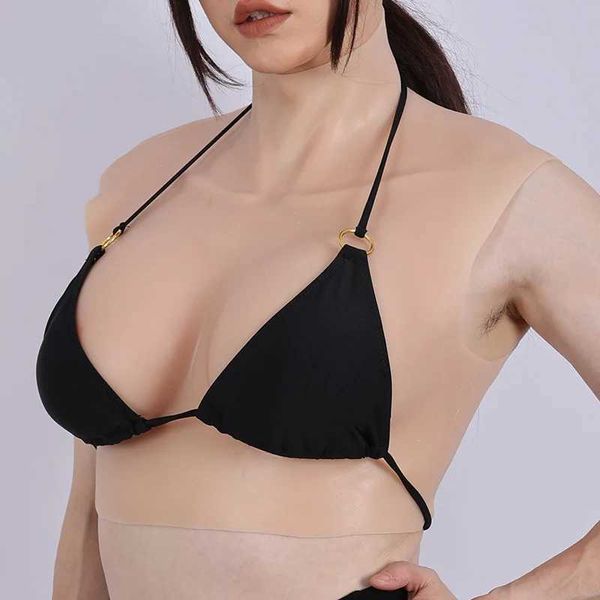 Накладка на грудь Roanyer, силиконовая форма груди, большая чашка C, искусственная грудь для трансвеститов, мужские и женские костюмы Drag Queen, реалистичные костюмы Mamma Shemale 240330