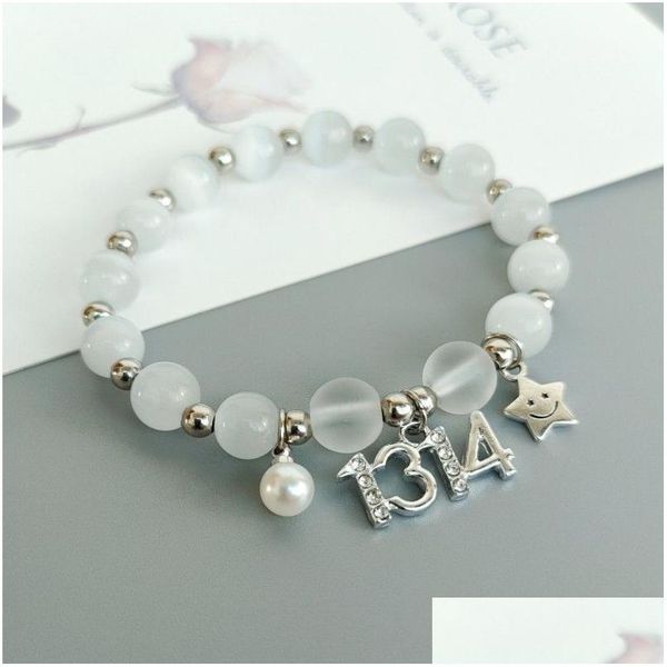 Perline 11 Stili Opale Orsi Diamanti Perline Fili Bracciale Uomo Donna 1314 Ragazze Fidanzata Coppia Regalo Gioielli Bracciali Accessori Dhmts