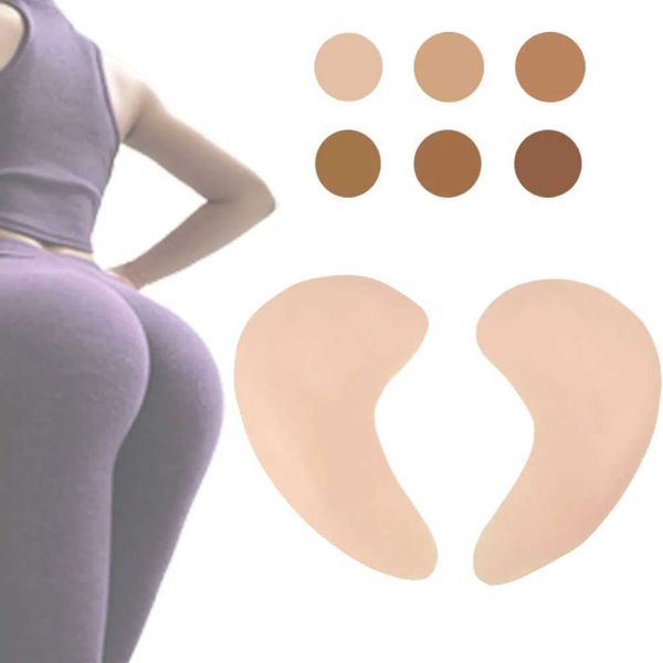 Almofada de mama Silicone Mulheres Sexy Hip Enhancer Pads Plump Hip Buttock Lifter Shaper Removível Falso para Shemale Drag Queen Cosplay 240330