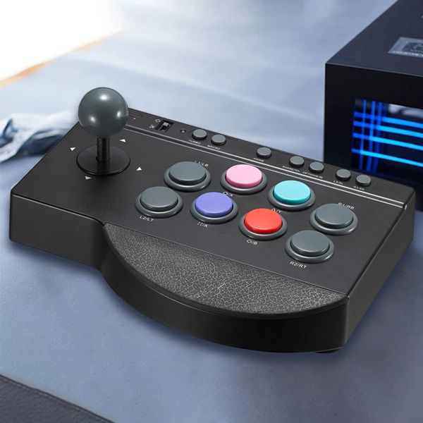 Joysticks Spiel-Joysticks Kompatibler PC-USB-Konsolen-Controller, unterstützt mehrere Plattformen, klassischer Spiele-Controller für PS3/4, Android Switch