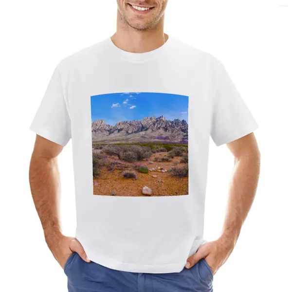 Polo da uomo Organ Mountains Las Cruces NM T-shirt Ragazzi Stampa animalier Personalizzata Asciugatura rapida Taglie forti Magliette nere per uomo