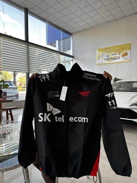 Faker Same Jackel Coat Game LOL Skt T1 Team Uniform S13 Weltmeisterschaft Conquers LCK Team Kleidungsgrößen M-4xl 240420