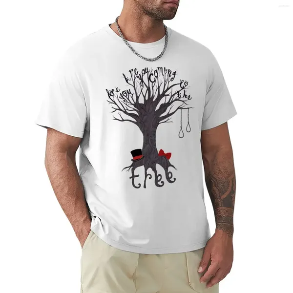 Herren-Poloshirts „The Hanging Tree“-T-Shirt, übergroße Tops, Herren-Grafik-T-Shirts