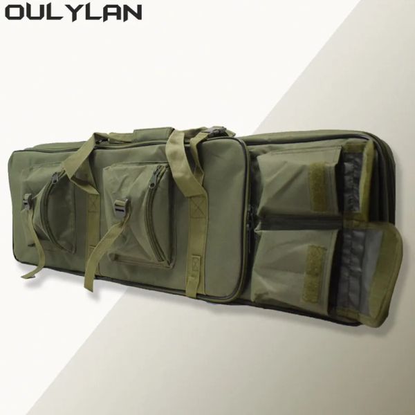 Çantalar Oulylan 81/94/117cm taktik torba avcılık keskin nişancı tüfeği torbası silah koruma sırt çantası balıkçılık çantası taşıyan askeri aksesuarlar