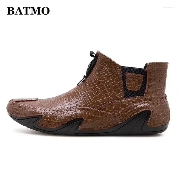 Casual Schuhe BATMO 2024 Ankunft Winter Thicked Warm Kausalen Männer Männlich Echt Leder 1908